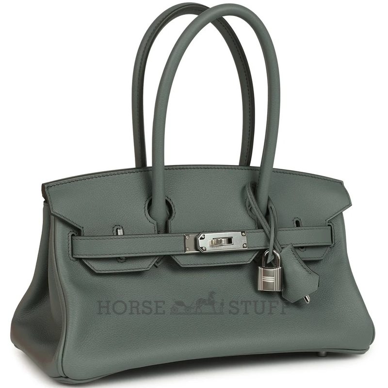 Hermès Birkin Shoulder Light 29 Vert Amande Evercolor PHW