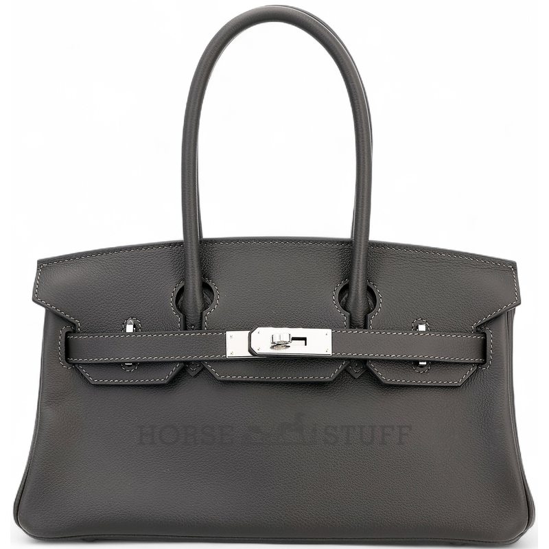 Hermès Birkin Shoulder Light 29 Vert Bronze Evercolor PHW