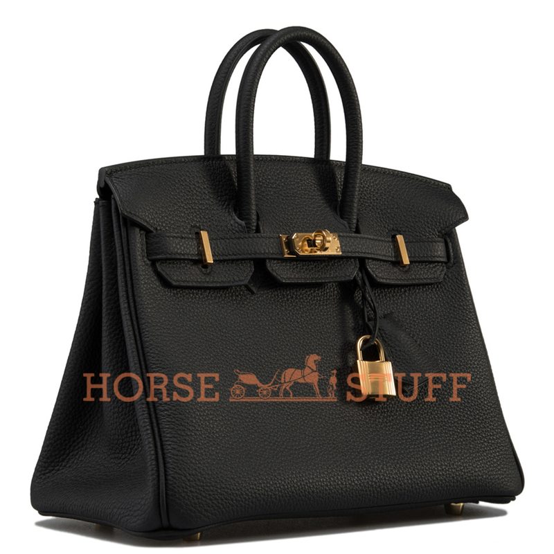 Hermès Birkin 25 Black Togo GHW