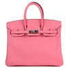 Hermès Birkin 25 Roze Azalea Swift PHW