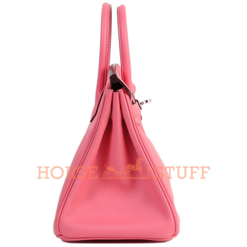 Hermès Birkin 25 Roze Azalea Swift PHW