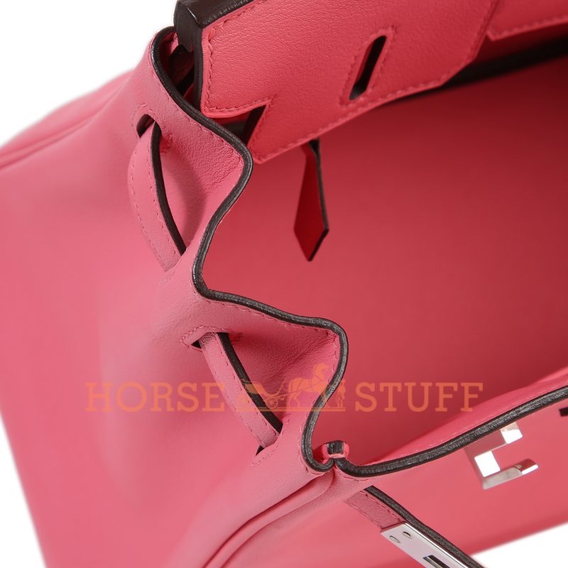 Hermès Birkin 25 Roze Azalea Swift PHW