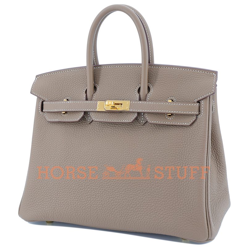 Hermès Birkin 25 Etoupe Togo GHW