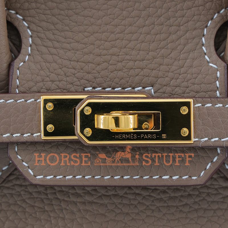 Hermès Birkin 25 Etoupe Togo GHW