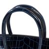 Hermès Birkin 25 Touch Blue Baltique Togo / Crocodile Niloticus PHW