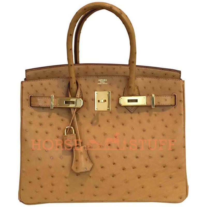 Hermès Birkin 30 Gold Ostrich GHW