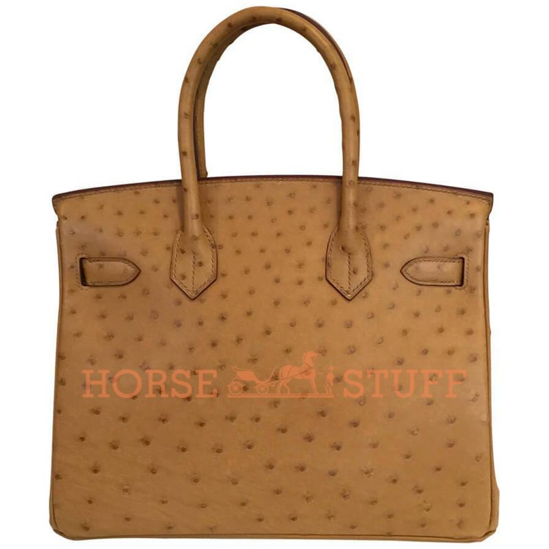 Hermès Birkin 30 Gold Ostrich GHW