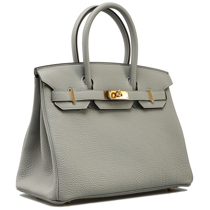 birkin 30 gris mouette