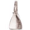 Hermès Birkin 30 Blanc Himalayan Crocodile Niloticus PHW