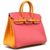 Hermès Birkin 30 Special Order HSS Jaune d'Or / Rose Azalée Epsom GHW