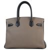 Hermès Birkin 30 Special Order HSS Etoupe / Black Togo BPHW