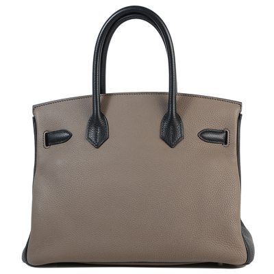 Hermès Birkin 30 Special Order HSS Etoupe / Black Togo BPHW