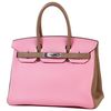 Hermès Birkin 30 Special Order HSS Pink / Etoupe Togo PHW