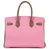 Hermès Birkin 30 Special Order HSS Pink / Etoupe Togo PHW