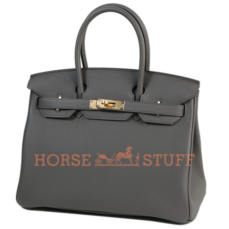 Hermès Birkin 30 Etain Togo GHW