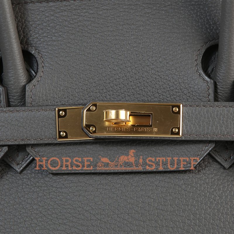 Hermès Birkin 30 Etain Togo GHW