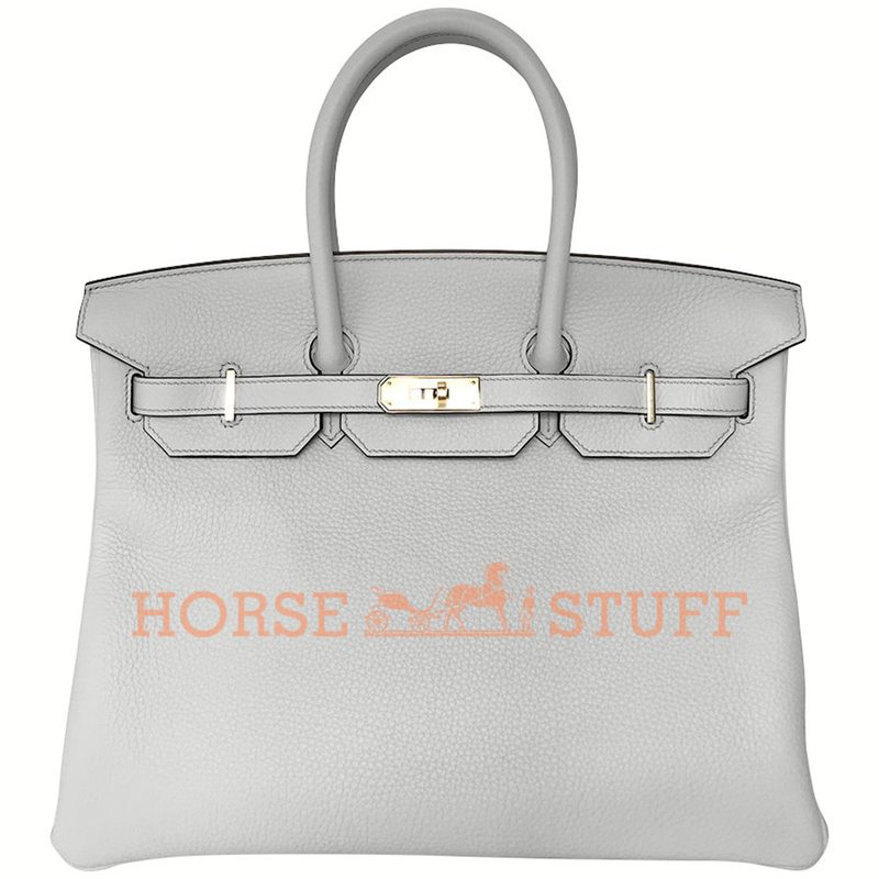 Hermès Birkin 35 Blue Pale Clemence GHW