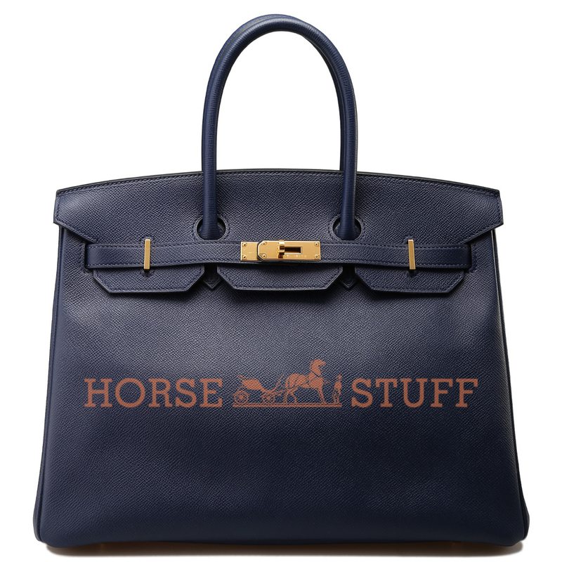 Hermès Birkin 35 Blue Sapphire Epsom GHW