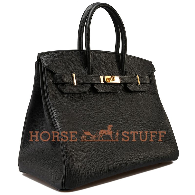 Hermès Birkin 35 Black Epsom GHW