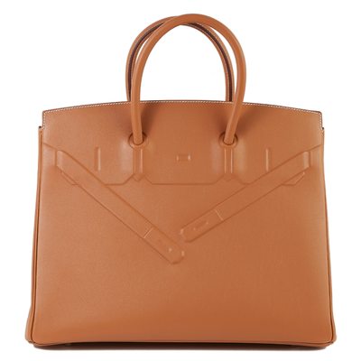 Hermès Birkin 35 Limited Edition Shadow Gold Swift