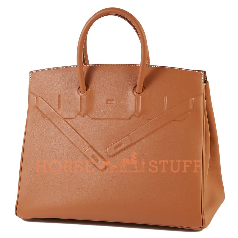 Hermès Birkin 35 Limited Edition Shadow Gold Swift