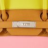 Hermès Birkin Sellier 35 Limited Edition Sunrise Multicolor Lime / Rose Confetti / Sesame / Terre Battue Epsom PHW