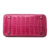 Hermès Birkin 30 Fuchsia Lisse Crocodile Porosus PHW