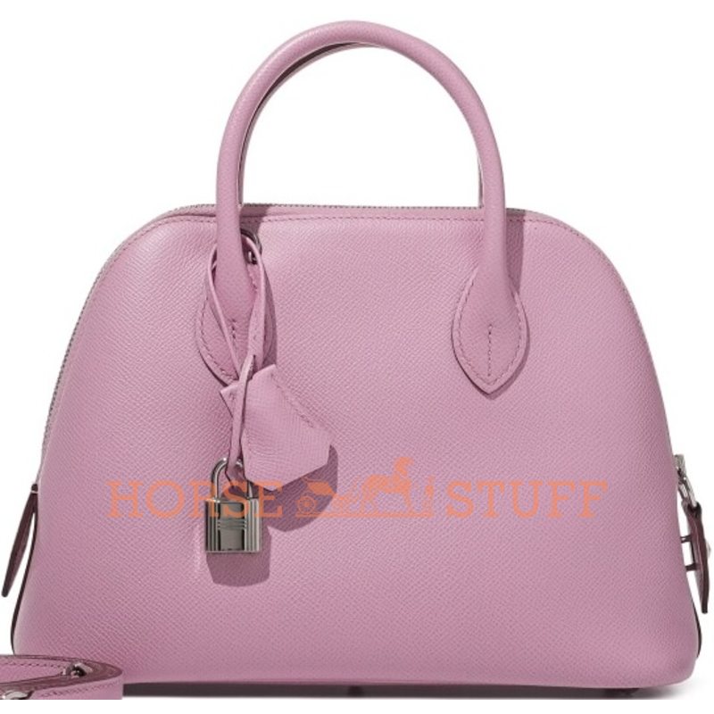 Hermès Bolide 1923 25 Mauve Sylvestre Epsom PHW