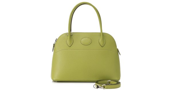 Hermes Birkin 30 Vert Anis Chevre Palladium Hardware