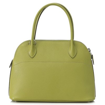 Hermès Bolide 27 Vert Anis Chevre PHW