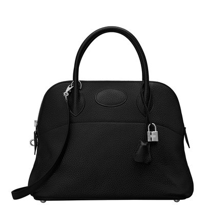 Hermès Bolide 27 Black Clemence PHW