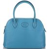 Hermès Bolide 27 Turquoise Chevre PHW