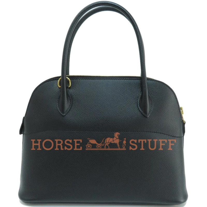 Hermès Bolide 27 Black Epsom GHW