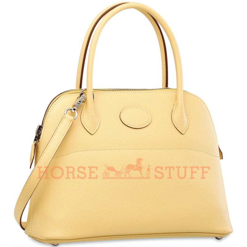 Hermès Bolide 27 Jaune Poussin Epsom PHW