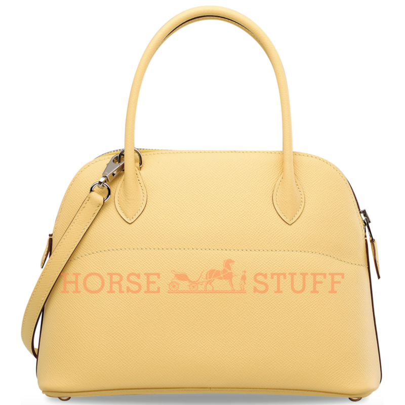 Hermès Bolide 27 Jaune Poussin Epsom PHW