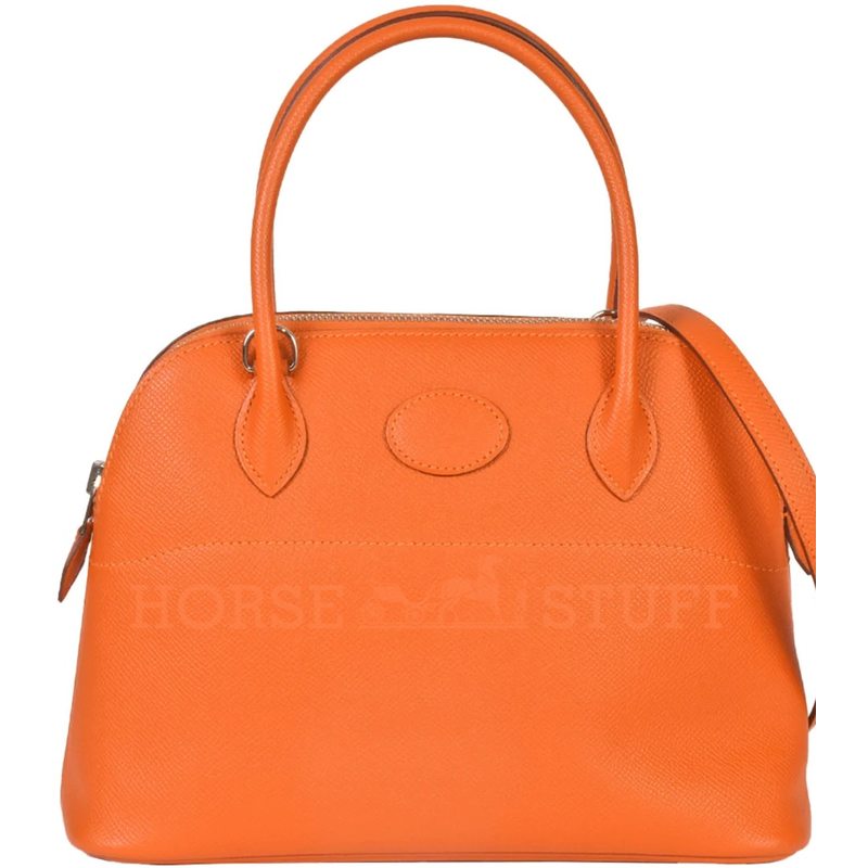 Hermès Bolide 27 Orange Epsom PHW