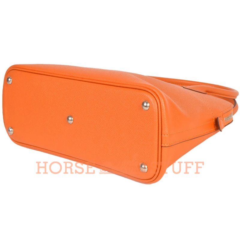 Hermès Bolide 27 Orange Epsom PHW