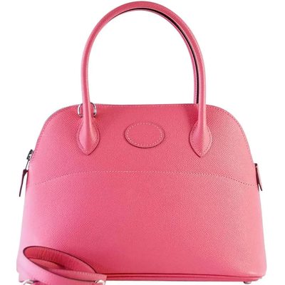 Hermès Bolide 27 Rose Azalee Epsom PHW