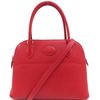 Hermès Bolide 27 Rouge Casaque Epsom PHW