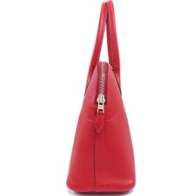 Hermès Bolide 27 Rouge Casaque Epsom PHW