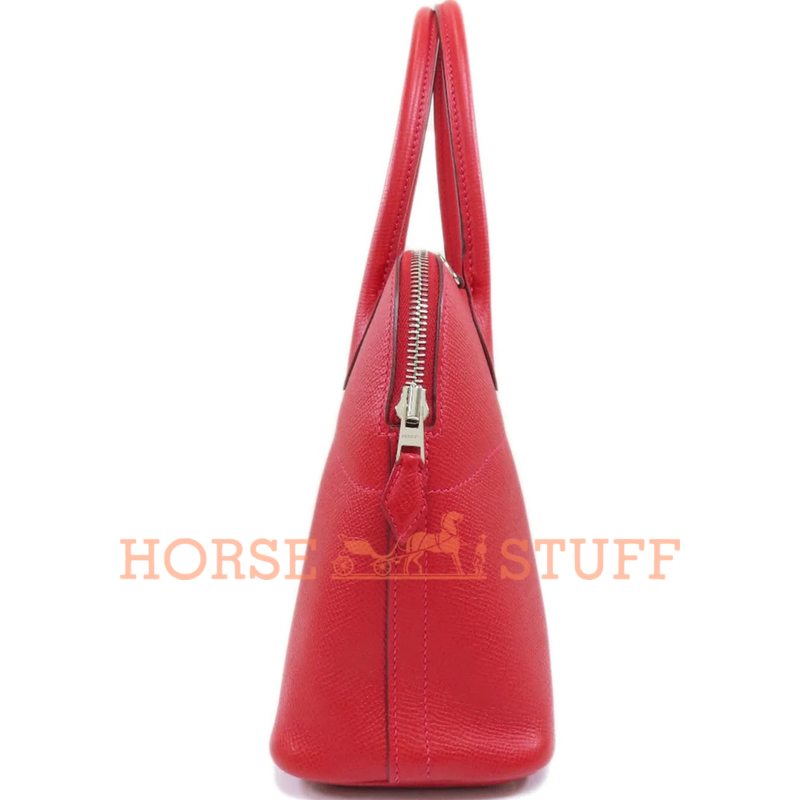 Hermès Bolide 27 Rouge Casaque Epsom PHW