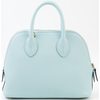 Hermès Bolide 1923 Mini Blue Zephyr Chevre GHW