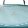 Hermès Bolide 1923 Mini Blue Zephyr Chevre GHW