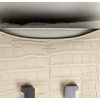 HERMÈS Constance Mini 18 Beton Matte Crocodile Alligator PHW