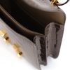 HERMÈS Constance Mini 18 Gris Elephant Shiny Crocodile Alligator GHW