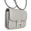 Hermès Constance 18 Gris Perle Matte Crocodile Alligator PHW