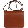 HERMÈS Constance Mini 18 Gold Fauve Barenia GHW