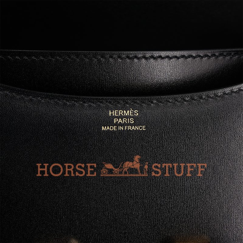 Hermès Constance 18 Black Box Calf GHW