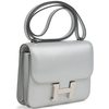 Hermès Constance 18 Exceptional Super Rare Argente ( Metallic Silver ) Chèvre Mysore PHW