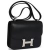 HERMÈS Constance Mini 18 Black Chèvre Chamkila PHW